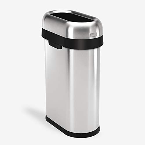 simplehuman 50L Slim Open Top Can