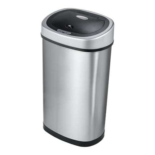 Ninestars DZT-50-9 13.2 Gallon Motion Sensor Trash Can