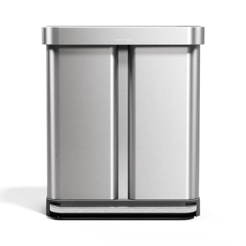 simplehuman 58L Step Recycler