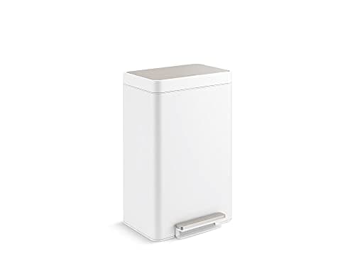 Kohler 13-Gallon Stainless Steel Step Trash Can (K-20940)