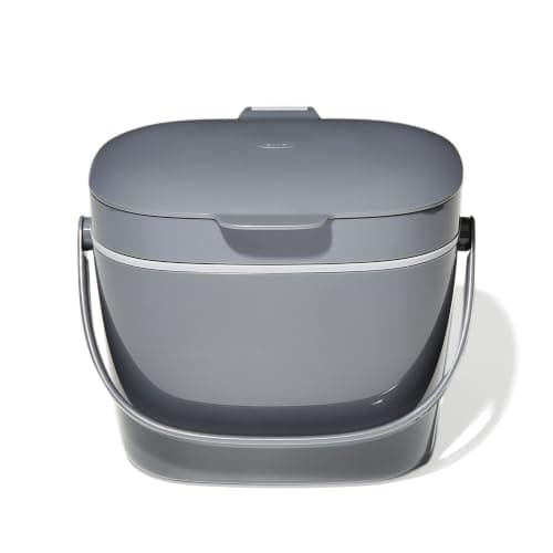OXO Good Grips Easy-Clean Compost Bin, 1.75 Gallon