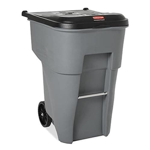 Rubbermaid Commercial BRUTE Rollout Container, 95 Gallon