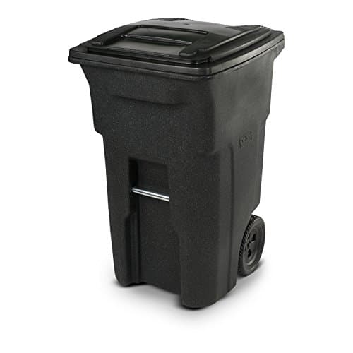 Toter Heavy Duty Two-Wheel Trash Cart, 64 Gallon