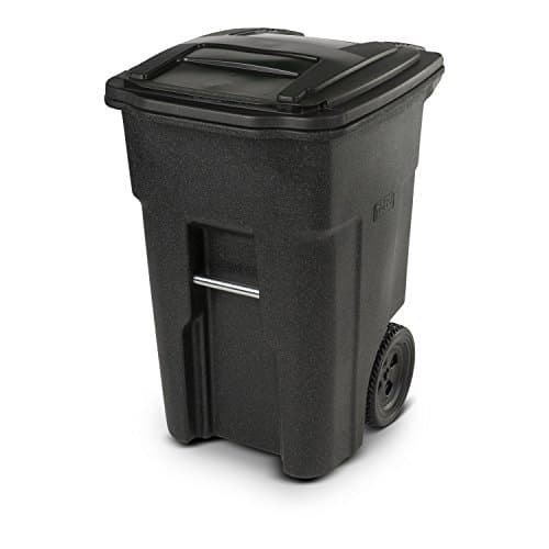 Toter Heavy Duty Two-Wheel Trash Cart, 48 Gallon